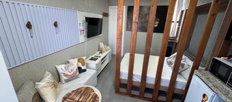 Full studios in Curitiba for singles or couples near the Botanical Garden/CWB