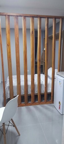 Full studios in Curitiba for singles or couples near the Botanical Garden/CWB
