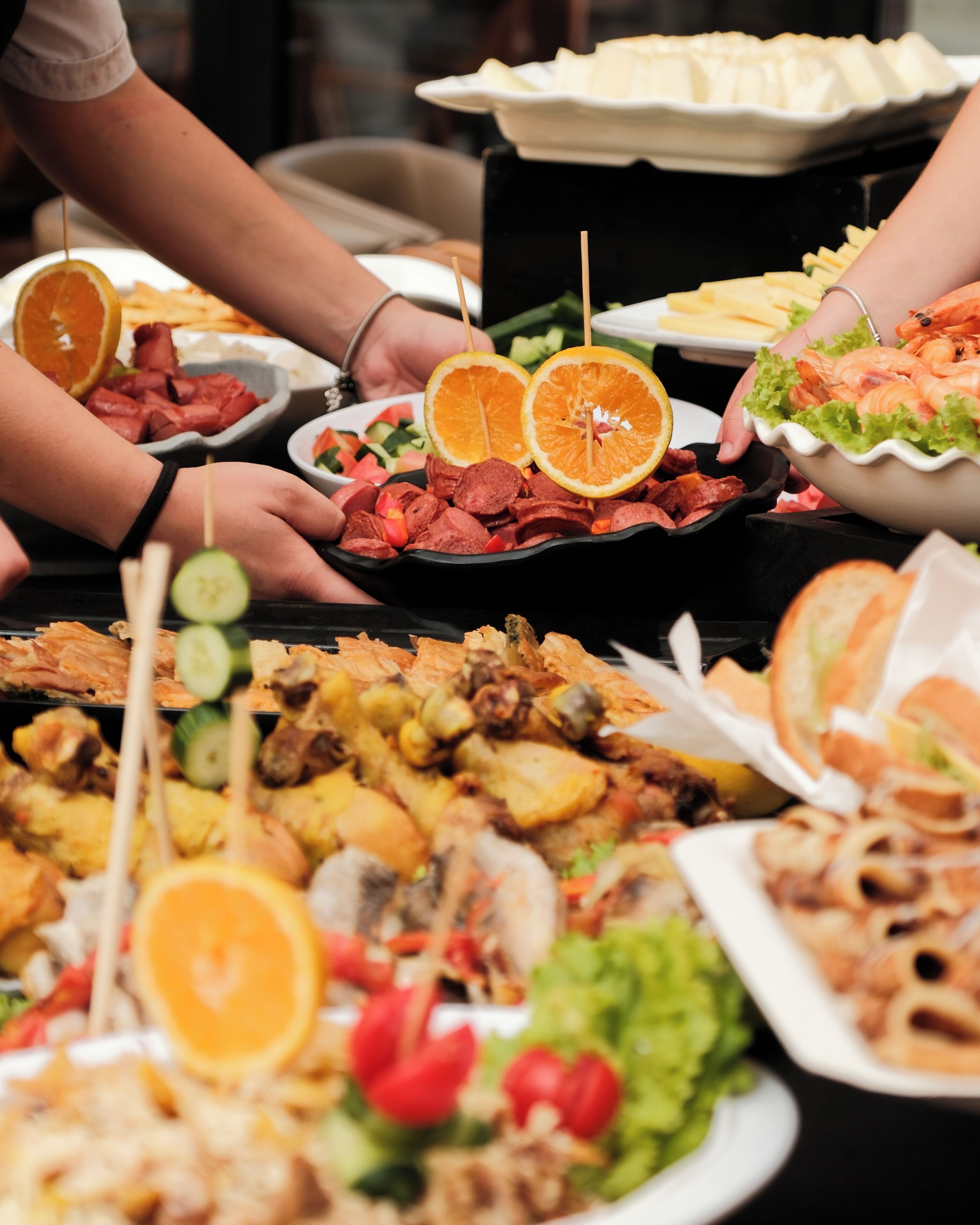 Desayuno buffet incluido todos los días 