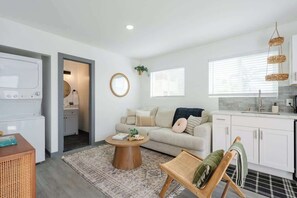 TV, offices - Walk Everywhere! Boho Luxe Retreat w/ Patio (San Diego)