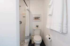 Shower, hair dryer, towels - Walk Everywhere! Boho Luxe Retreat w/ Patio (San Diego)