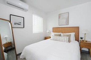 1 bedroom, iron/ironing board, travel cot, WiFi - Walk Everywhere! Boho Luxe Retreat w/ Patio (San Diego)