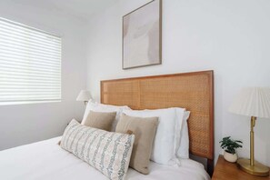 1 bedroom, iron/ironing board, travel crib, WiFi