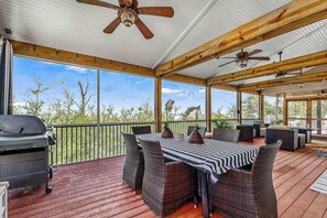 Outdoor dining - Blessing on the Bay- North Cape Bay Front (Port St. Joe)