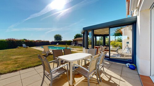 Villa BlueGreen - Piscine, jardin clos & 8 pers