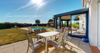 Villa BlueGreen - Piscine, jardin clos & 8 pers