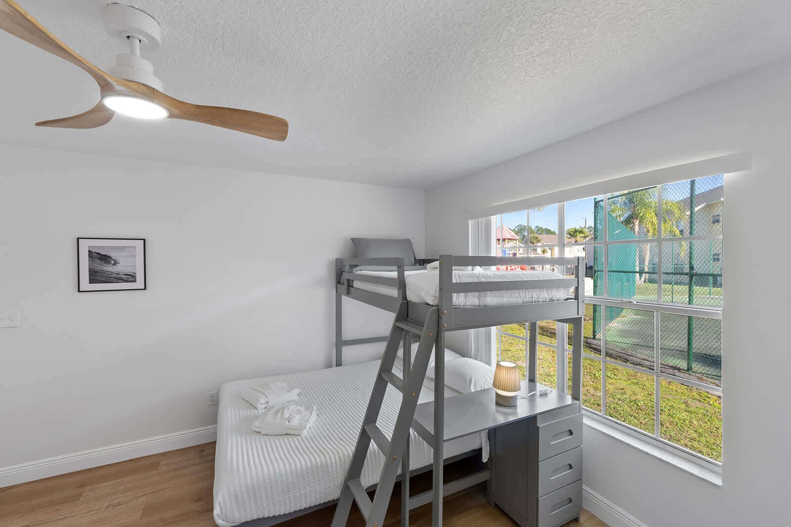 2 bedrooms, iron/ironing board, travel cot, WiFi