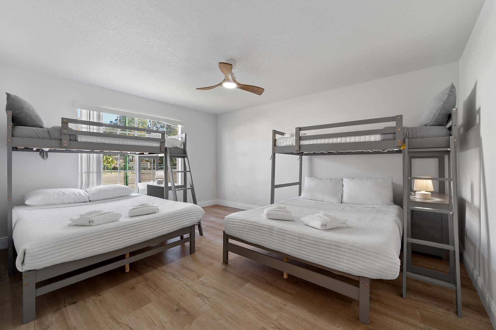 2 bedrooms, iron/ironing board, travel crib, WiFi