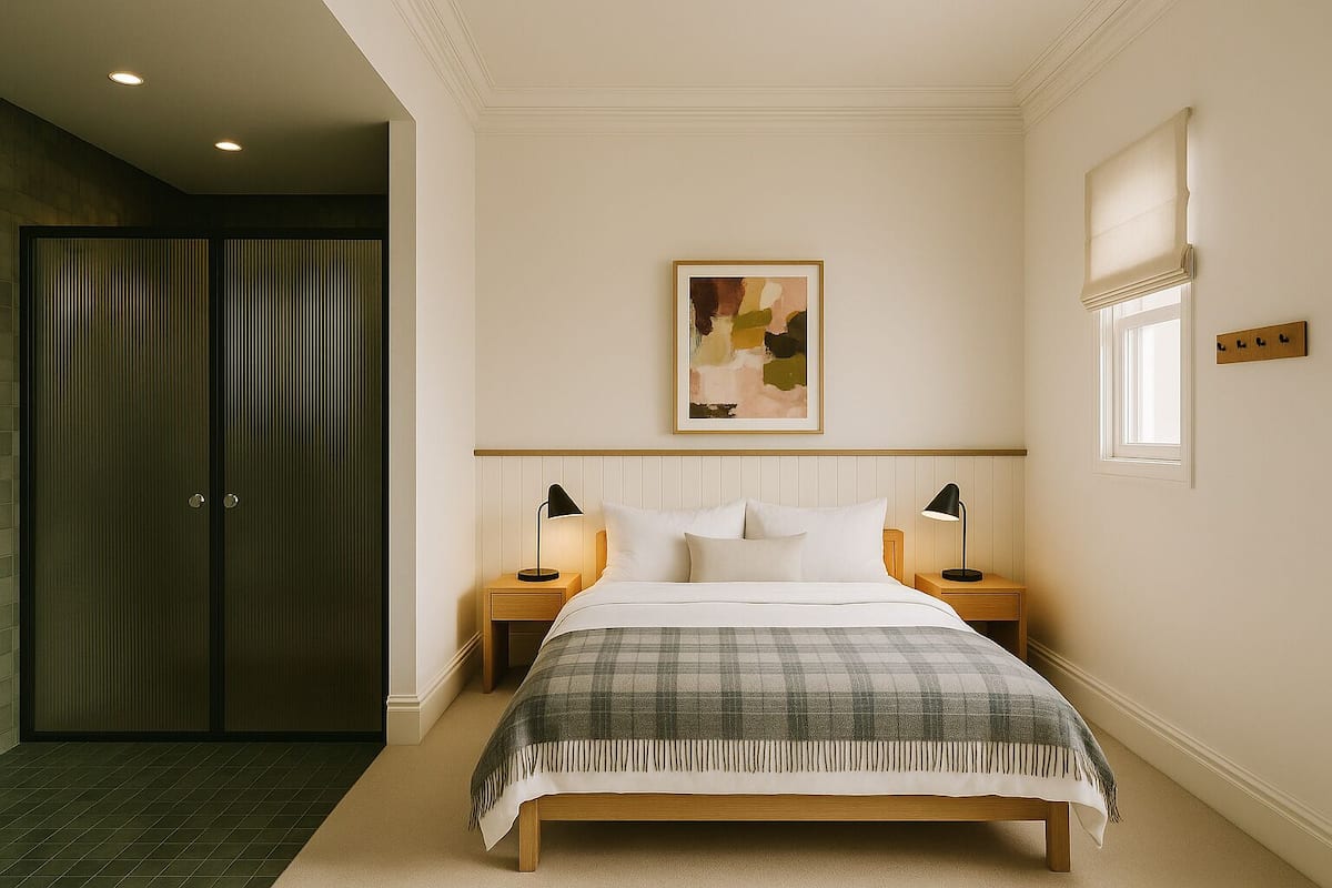 In-room safe, desk, laptop workspace, iron/ironing board