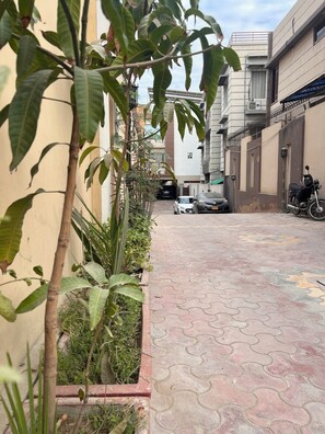 Overnattingsstedets uteområder