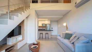 Apartamento básico | Área de estar