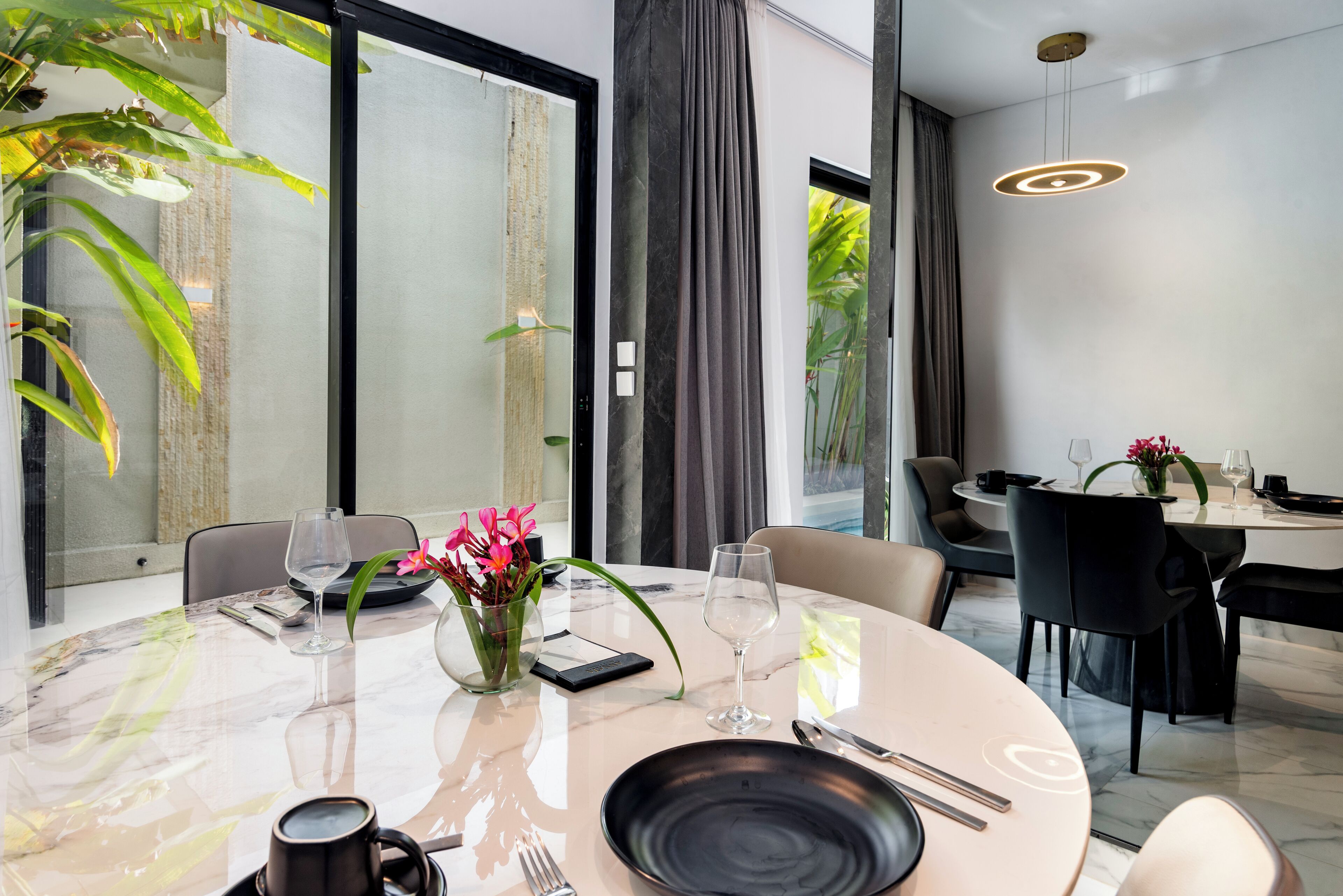 Luxury Villa, 1 King Bed, Private Pool | Living area