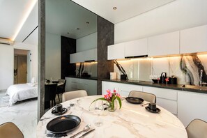 Luxury Villa, 1 King Bed, Private Pool | Living area - Anoya Boutique Villa (Kerobokan)