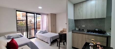 1 bedroom, iron/ironing board, free WiFi, bed sheets