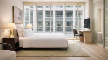 Superior Room, 1 King Bed | Egyptian cotton sheets, premium bedding, memory foam beds, desk