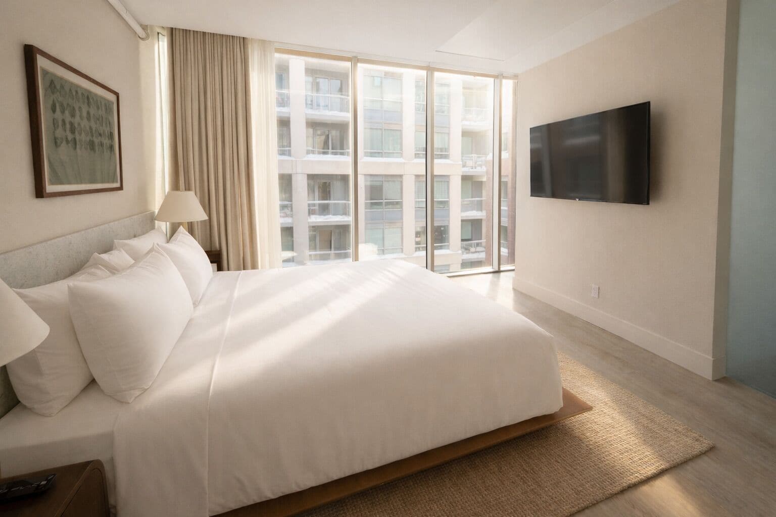 Loft superior, 1 cama de matrimonio grande | Sábanas de algodón egipcio y ropa de cama de alta calidad