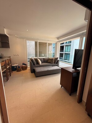 Living area - Bucerias beachfront condominium (Bucerías)