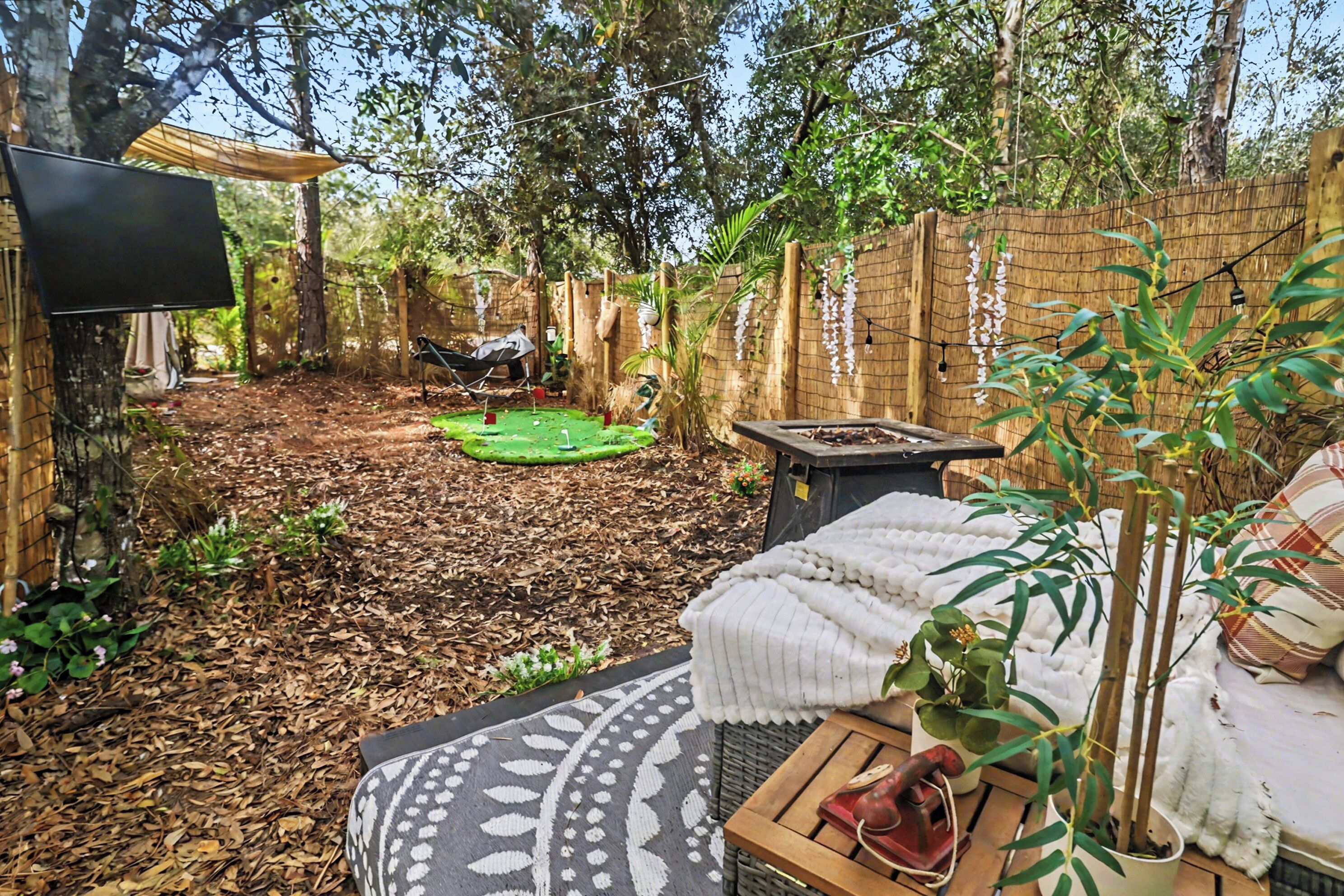 Overnattingsstedets uteområder