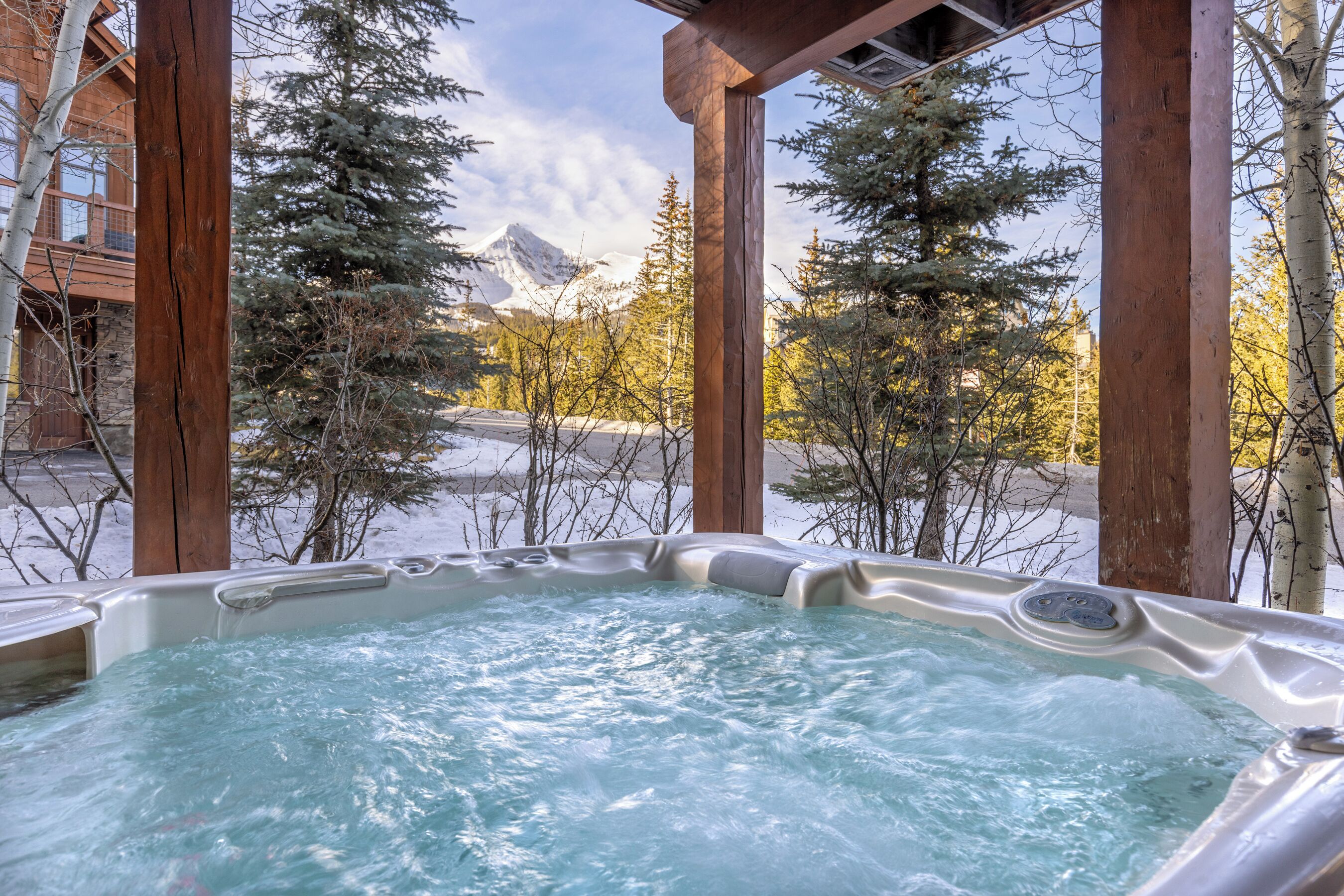 Bain à remous extérieur