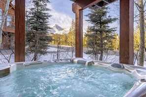 Bain à remous extérieur