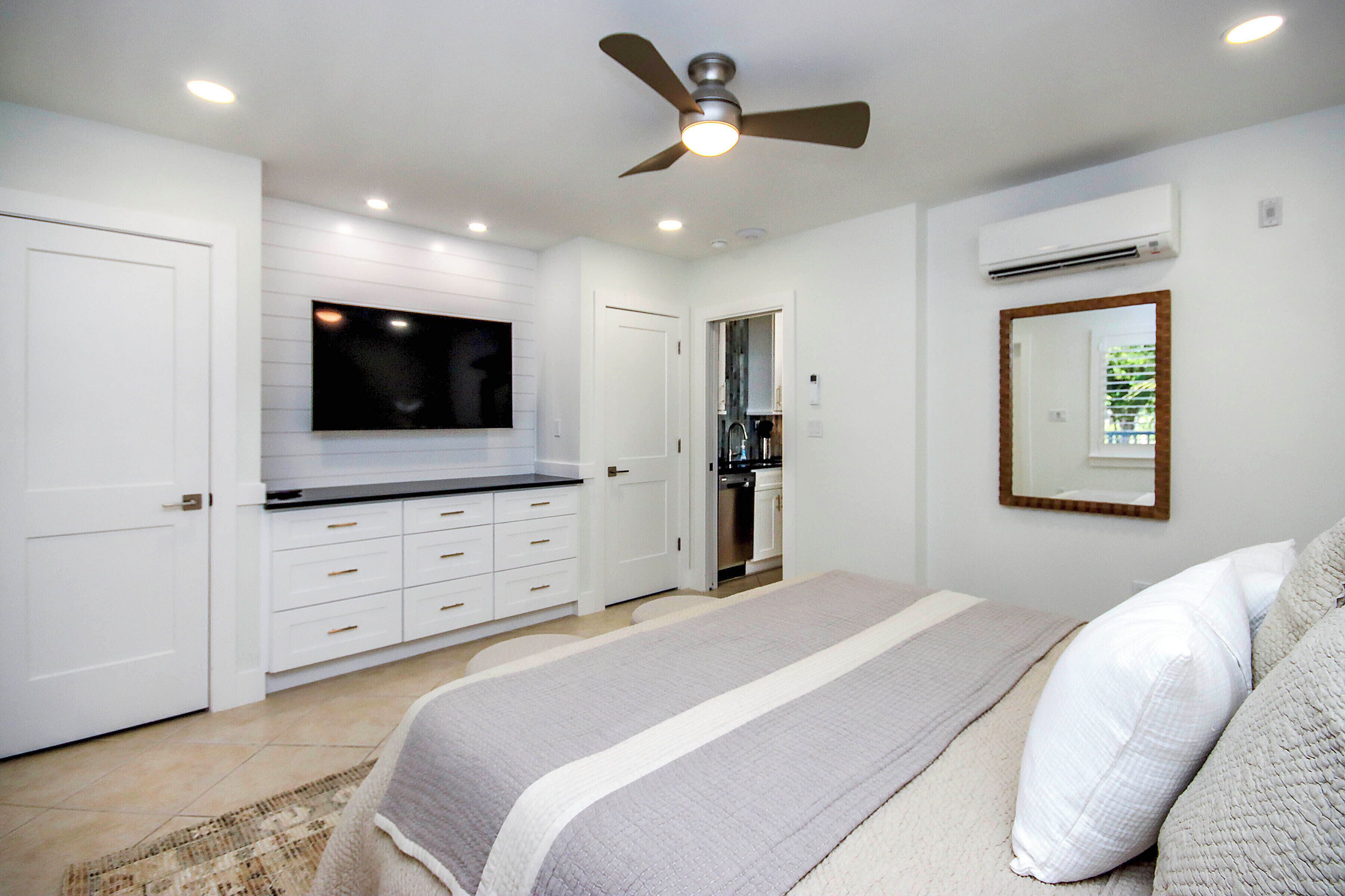 1 bedroom, iron/ironing board, free WiFi, bed sheets