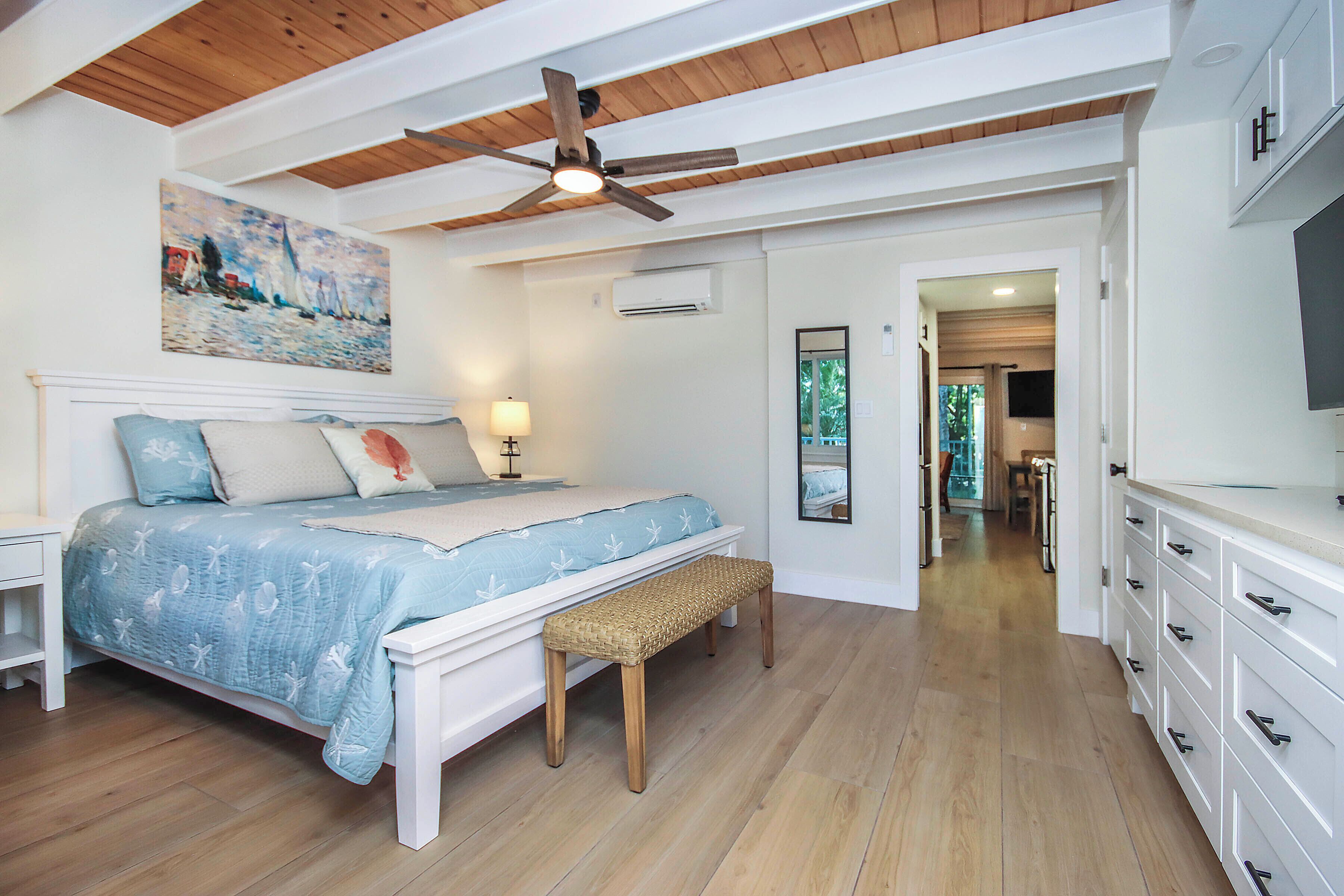 1 多间卧室、熨斗/熨衣板、免费 WiFi、床单