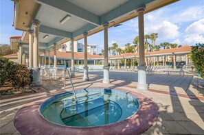 Outdoor pool, a heated pool - Spacious 3BR/2BA Resort Condo with Pools and Private Beach Access – New Smyrna (New Smyrna Beach)
