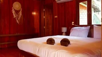 Bungalow Klasik, pemandangan taman