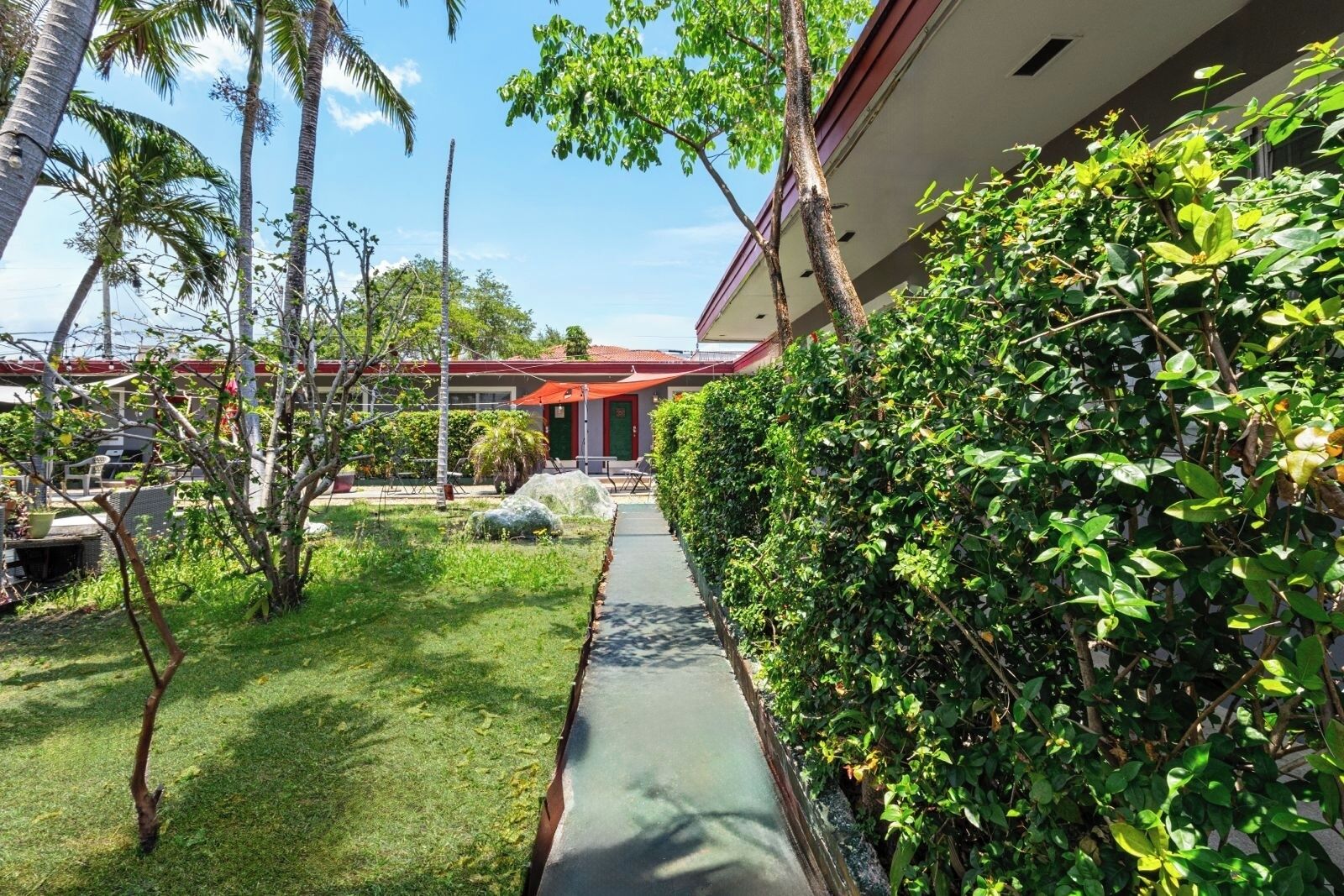 Enceinte de l’hébergement