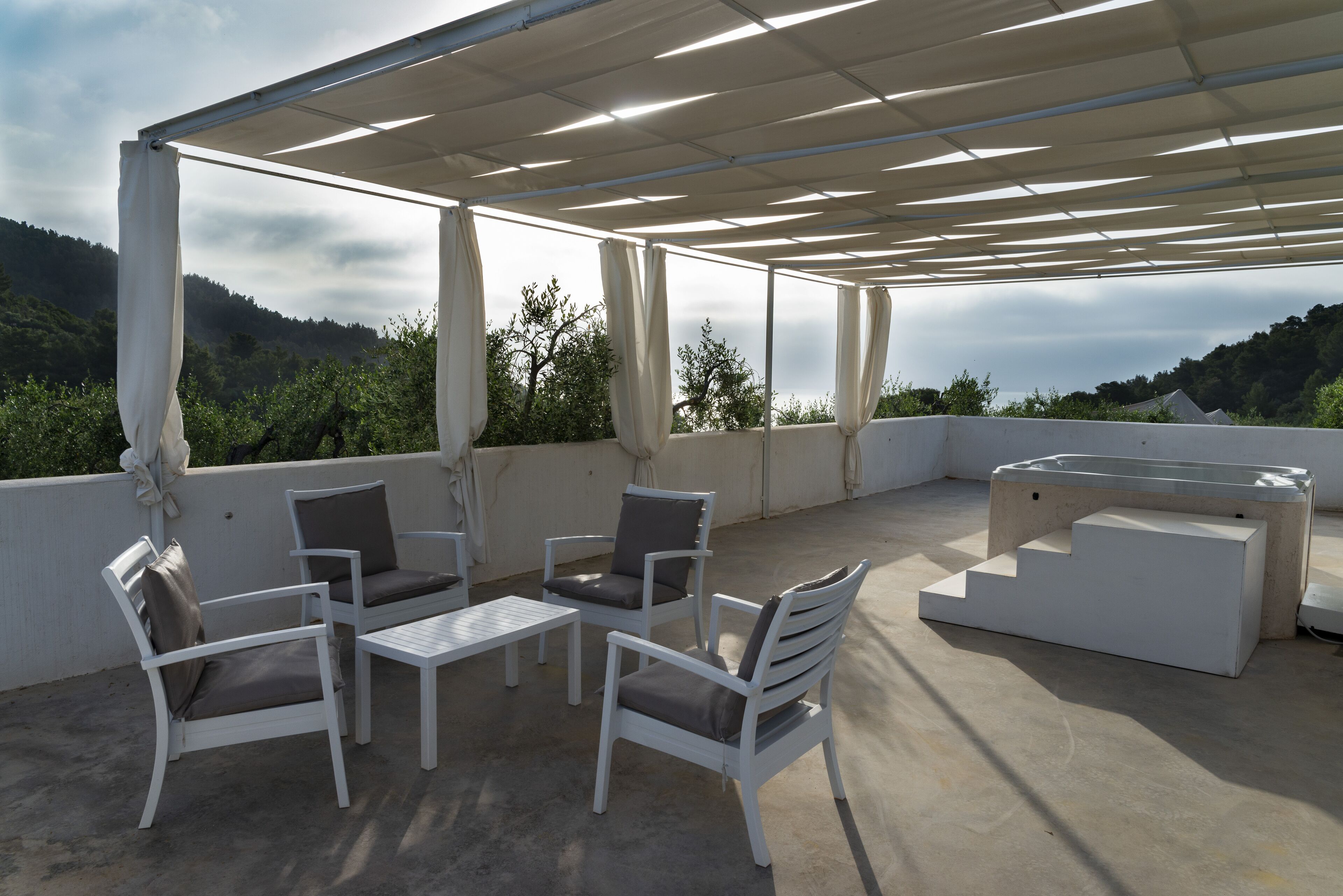 Exclusive Villa, Sea View | Terrace/patio