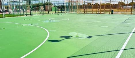 Blick von der Unterkunft