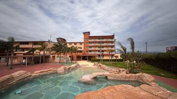 Blick von der Unterkunft