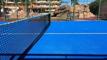 Blick von der Unterkunft