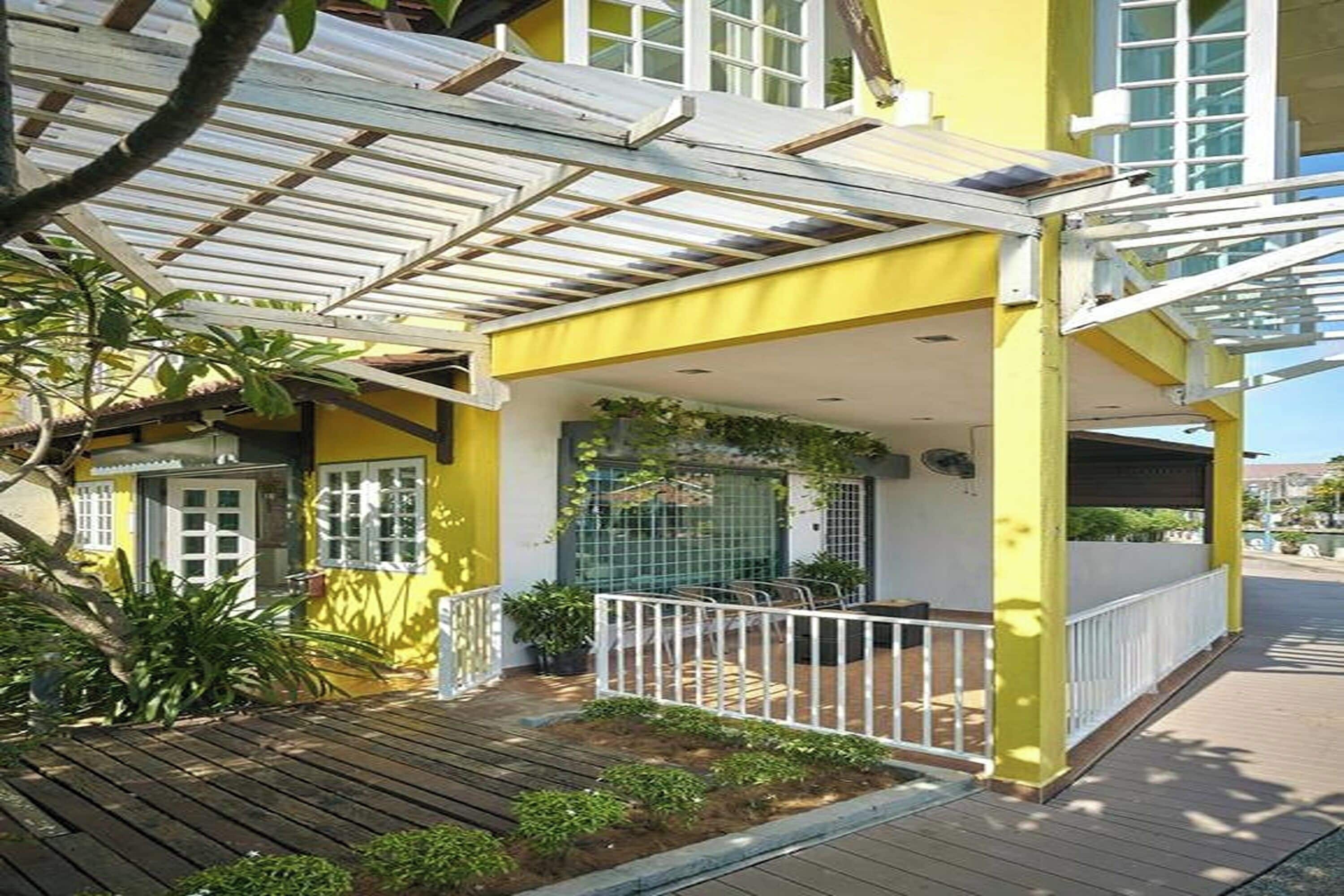 Vue depuis l’hébergement