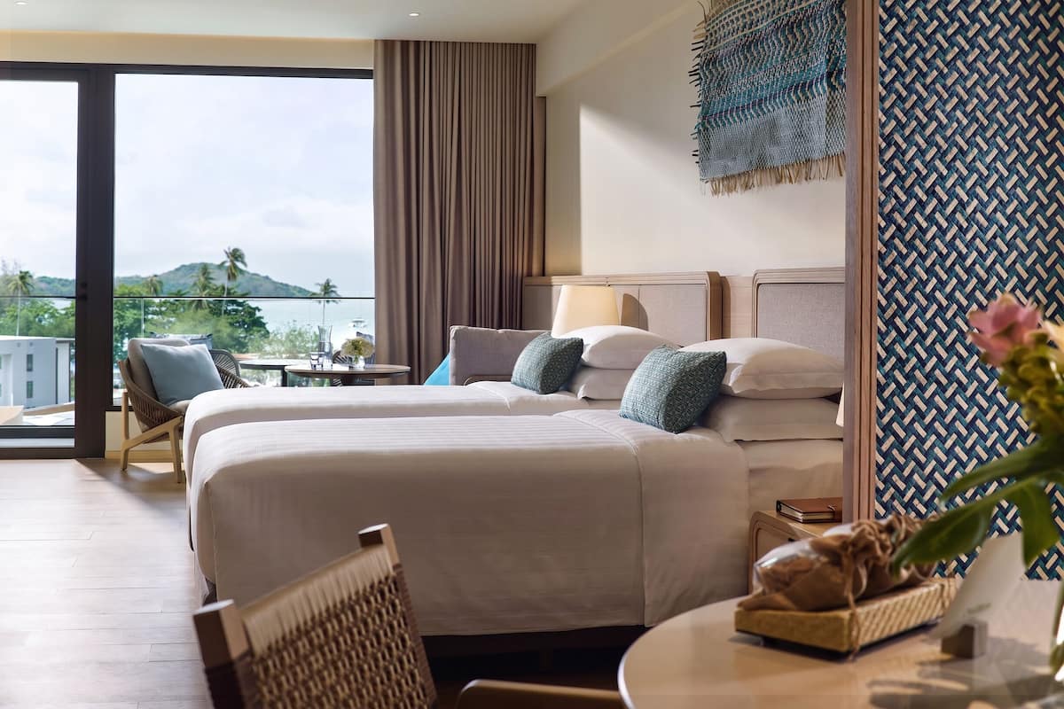 Grand Deluxe Sea View Twin | Uitzicht op strand/zee