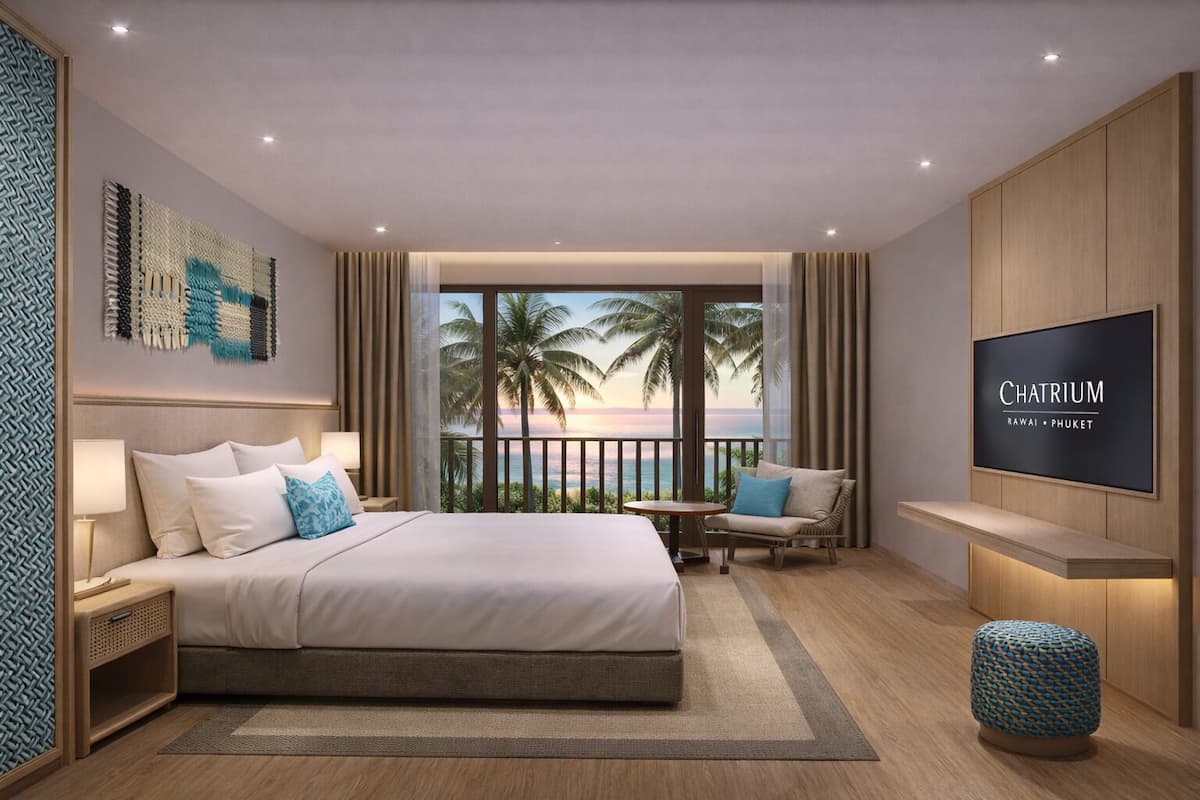 Grand Deluxe Sea View King | Coffre-fort, accĂšs au Wi-Fi (inclus)