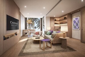 Suite Sea View King 2 Bedroom | Ruang tamu