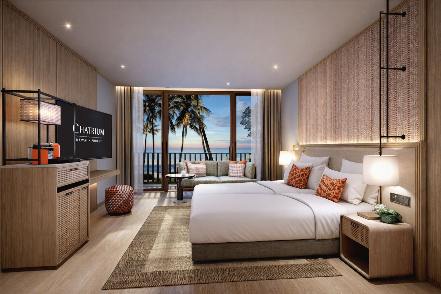 Deluxe Sea View King | Coffres-forts dans les chambres, Wi-Fi gratuit