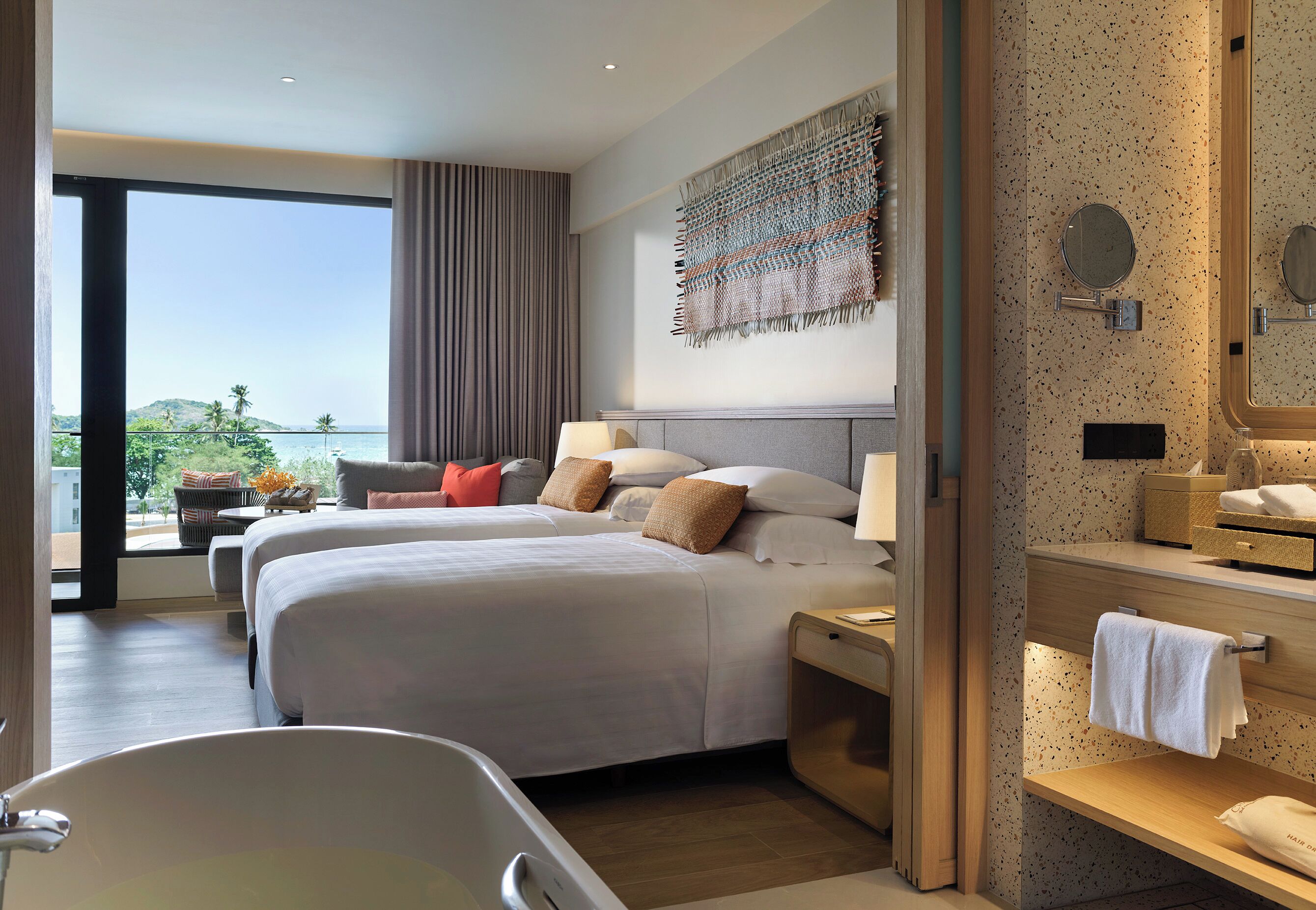 Deluxe Sea View Twin | Strand-/Meerblick