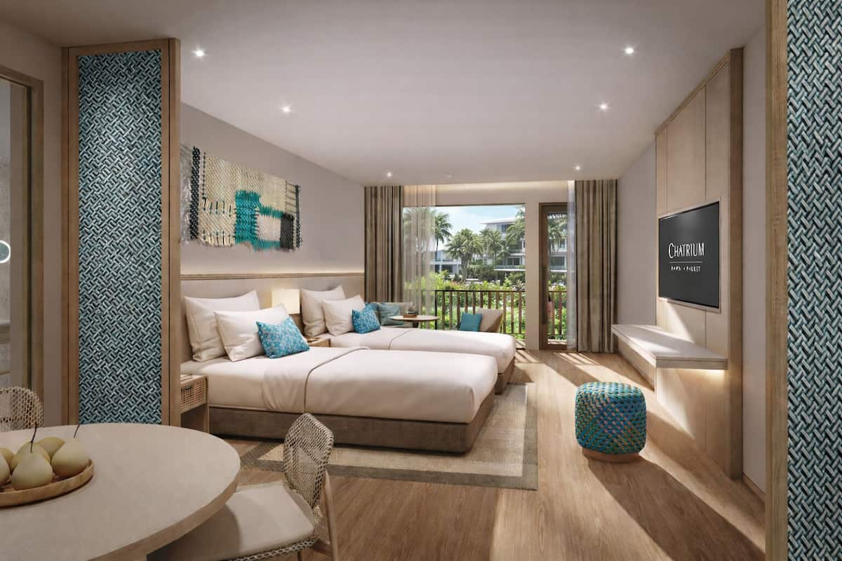 Grand Deluxe Twin | Coffre-fort, accĂšs au Wi-Fi (inclus)