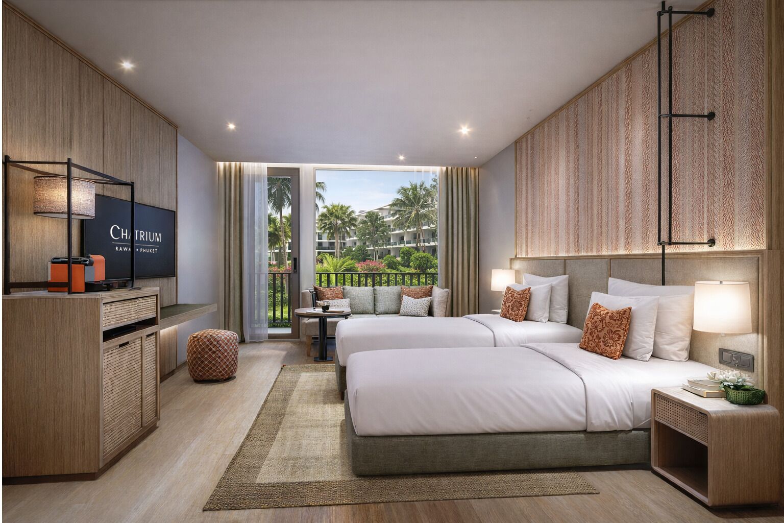 Deluxe Twin | Coffres-forts dans les chambres, Wi-Fi gratuit