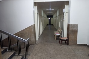 Blick von der Unterkunft