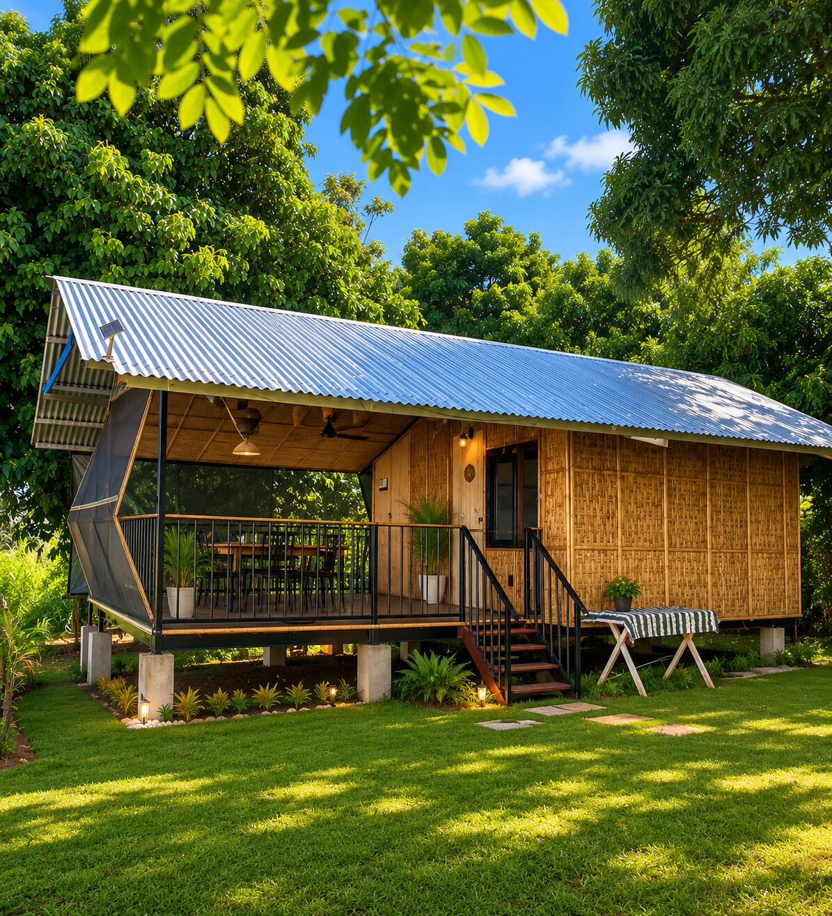 Family Cabin, Balcony, Mountain View | Terrace/patio