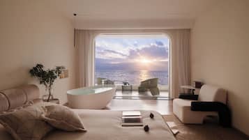Senior Double Room, Sea View | View from room