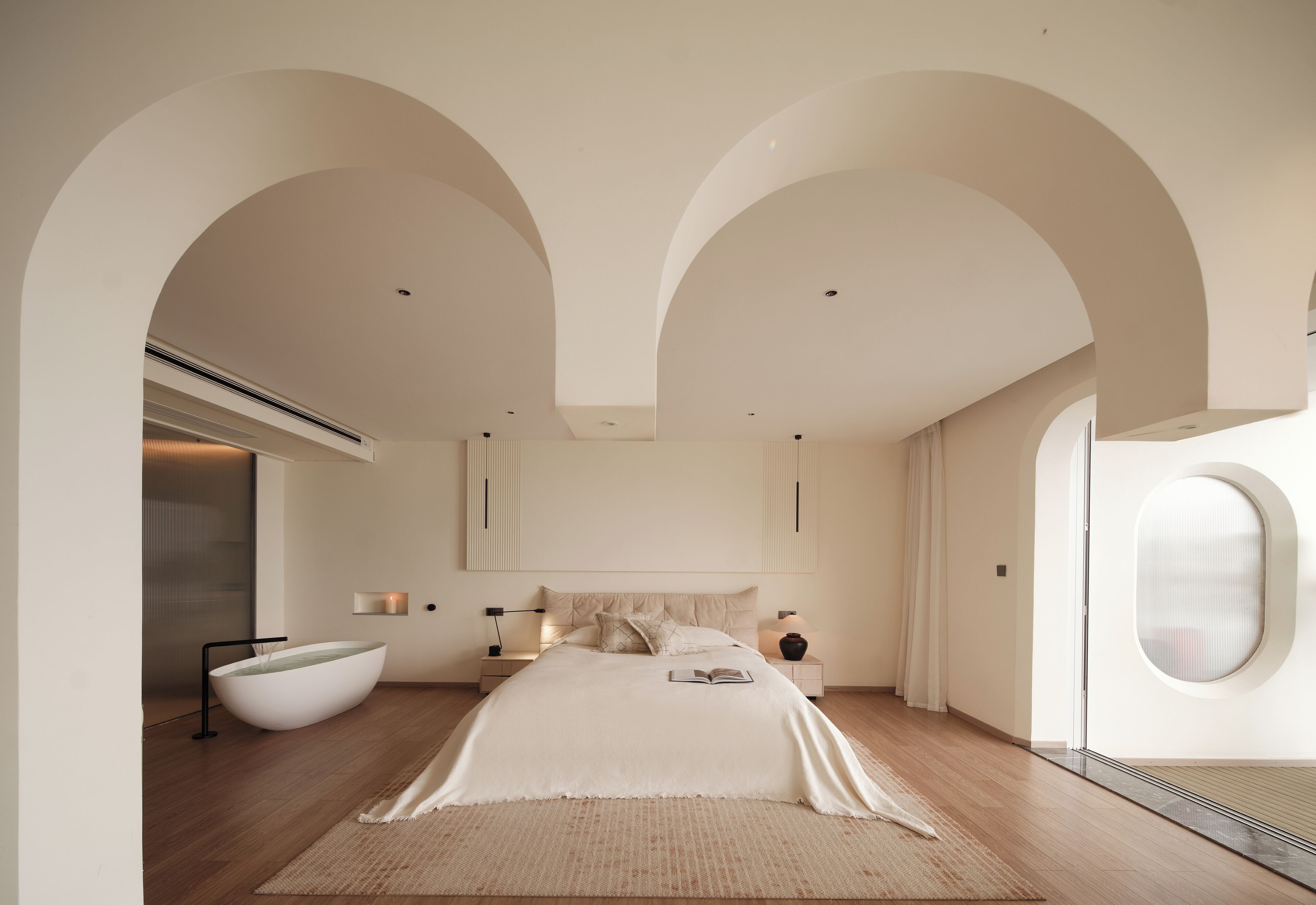 Luxury Double Room, Ocean View | Down comforters, minibar, desk, blackout drapes