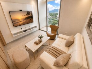 TV - Salguero Sunset Apartment – Near the Sea SOHO-372A (Santa Marta)