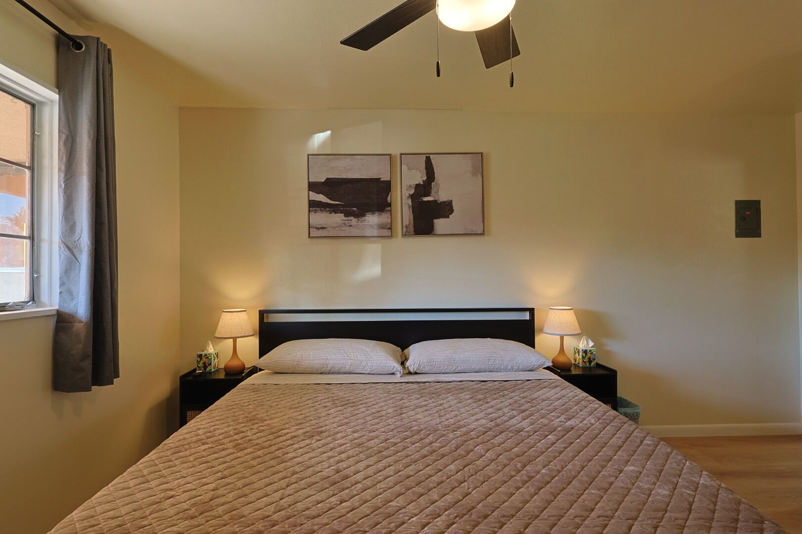 Iron/ironing board, internet, bed sheets