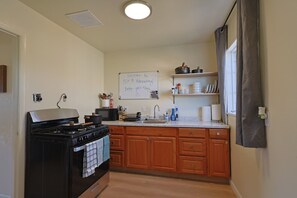 Microwave, oven, stovetop