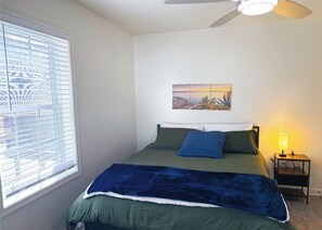 3 bedrooms, in-room safe, iron/ironing board, free WiFi