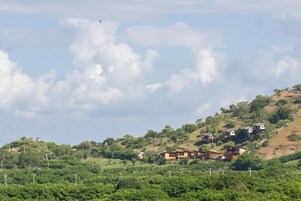 Fachada de la propiedad